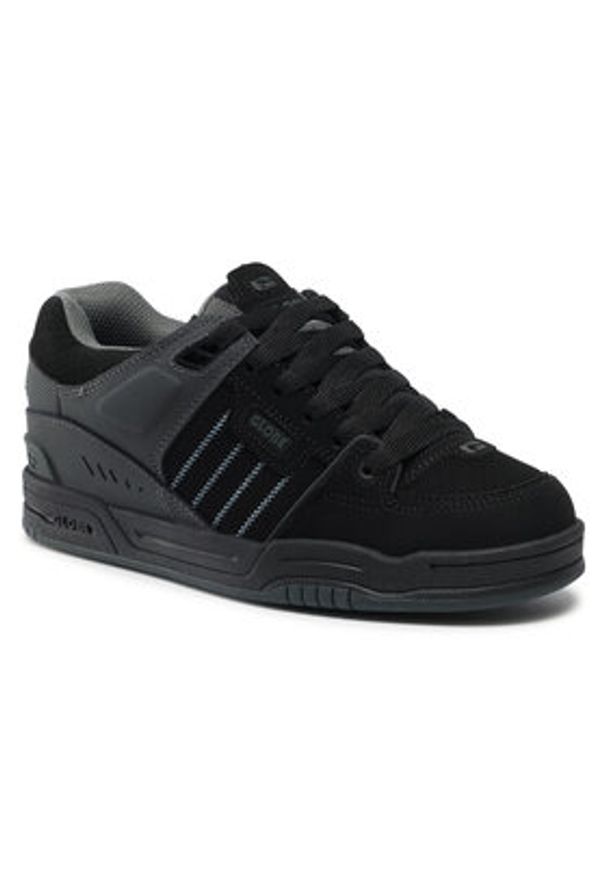 Globe Sneakersy Fusion GBFUS Czarny. Kolor: czarny. Materiał: skóra, nubuk