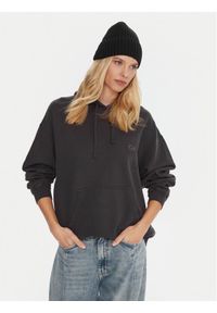 Quiksilver Bluza Esential Hoodie EQWFT03191 Szary Regular Fit. Kolor: szary. Materiał: bawełna