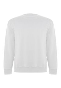 ROLY - Bluza Batian Unisex Dla Dorosłych Z Okrągłym Dekoltem. Kolor: biały