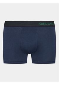 Karl Lagerfeld - KARL LAGERFELD Komplet 3 par bokserek 230M2100 Granatowy. Kolor: niebieski. Materiał: bawełna #3