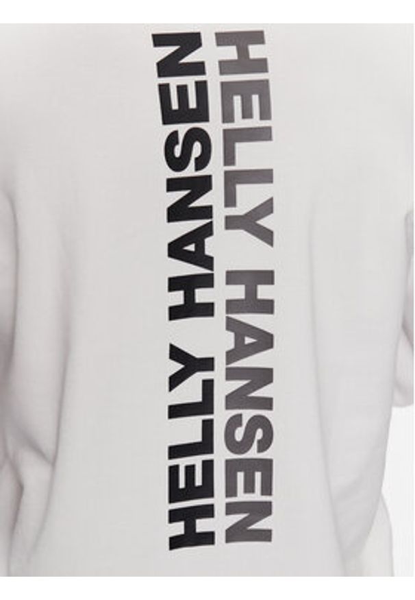 Helly Hansen Bluza Core Graphic 53924 Biały Regular Fit. Kolor: biały. Materiał: bawełna