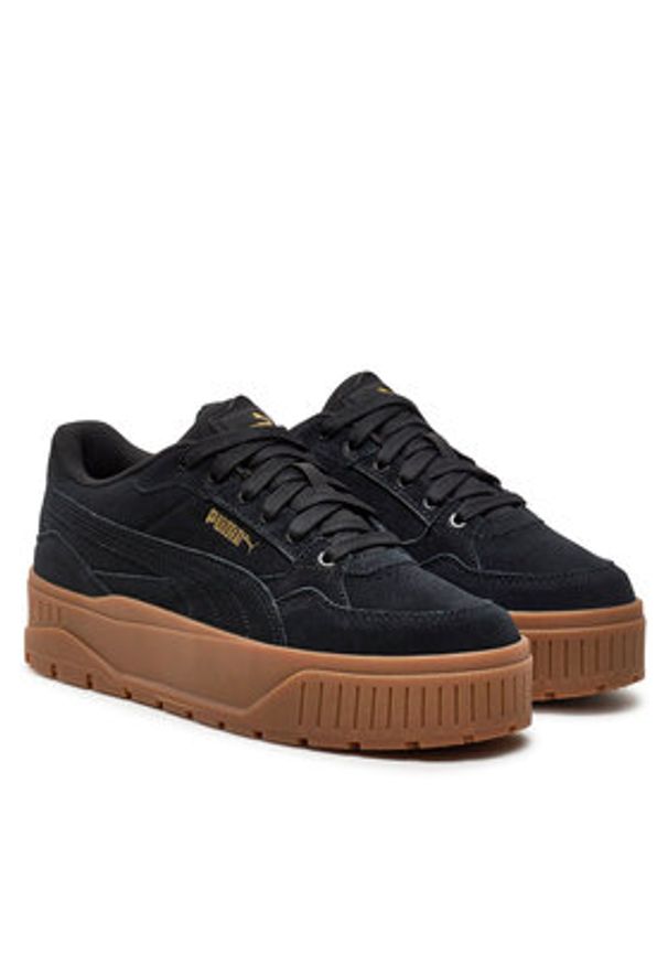 Puma Sneakersy Karmen Ii Idol Sd 397462 05 Czarny. Kolor: czarny. Materiał: zamsz, skóra
