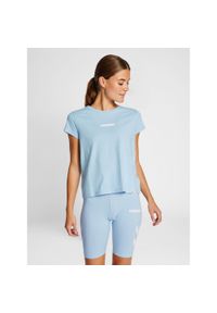 Koszulka damska Hummel Legacy. Kolor: turkusowy, niebieski, wielokolorowy. Sport: piłka nożna #1