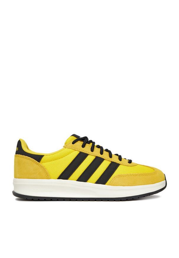 Adidas - adidas Sneakersy RUN 70S 2.0 JR8628 Żółty. Kolor: żółty. Materiał: zamsz, skóra. Sport: bieganie