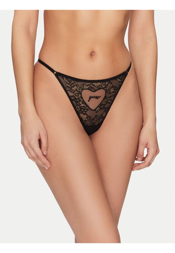 Guess Figi klasyczne O5RE29 KBGT0 Czarny Regular Fit. Kolor: czarny. Materiał: syntetyk