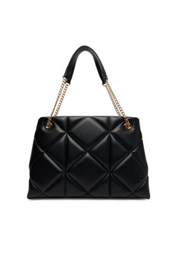 Love Moschino - LOVE MOSCHINO Torebka JC4040PP1NLC0000 Czarny. Kolor: czarny. Materiał: skórzane
