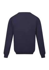 Regatta - Męski Sweter Z Dzianiny Kaelen. Kolor: niebieski. Materiał: dzianina. Styl: sportowy