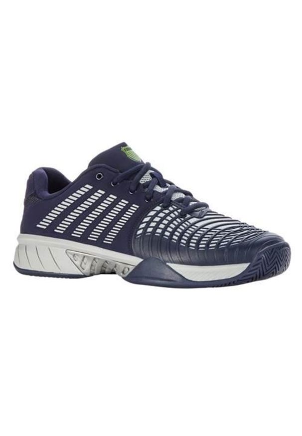 Buty do tenisa męskie K-Swiss Express Light 3 Allcourt 2024. Zapięcie: sznurówki. Kolor: niebieski. Materiał: materiał, syntetyk, tkanina. Szerokość cholewki: normalna. Sport: tenis