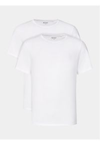 Mustang Komplet 2 t-shirtów 1014663 Biały Regular Fit. Kolor: biały. Materiał: bawełna