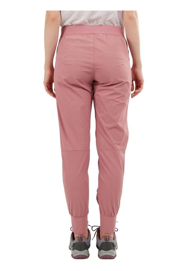 FUNDANGO - Spodnie sportowe damskie Fundango Sabana Active Pants długie. Kolor: różowy. Materiał: poliamid. Długość: długie