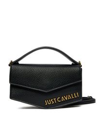 Just Cavalli Torebka 77RA4BD2 Czarny. Kolor: czarny. Materiał: skórzane