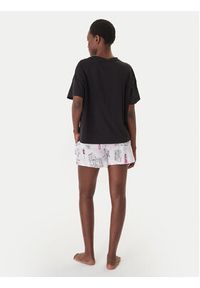 DKNY Piżama YI50108 Czarny Regular Fit. Kolor: czarny. Materiał: bawełna #2
