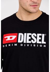 Diesel - DIESEL Czarny longsleeve męski T-BOXT-LS-DIV. Kolor: czarny. Materiał: elastan, bawełna. Długość rękawa: długi rękaw. Długość: długie. Styl: klasyczny #6