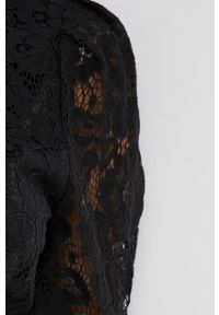 Answear Lab sukienka damska kolor czarny rozkloszowana. Kolor: czarny. Długość rękawa: krótki rękaw. Typ sukienki: rozkloszowane. Styl: wakacyjny #2