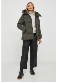 Hetrego kurtka puchowa Sloan damska kolor zielony zimowa. Kolor: zielony. Materiał: puch. Sezon: zima #2