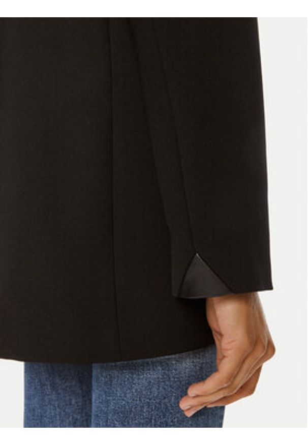 Pinko Marynarka Guinea 103695 A1XX Czarny Regular Fit. Kolor: czarny. Materiał: syntetyk