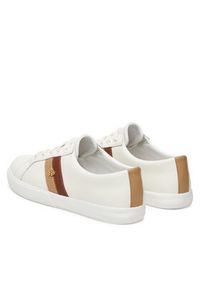 Lauren Ralph Lauren - LAUREN RALPH LAUREN Sneakersy Janson II 802925365012 Biały. Kolor: biały. Materiał: skóra #4