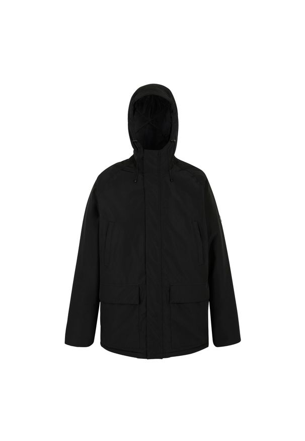 Regatta - Męska Wodoodporna Kurtka Ocieplana Savon. Kolor: wielokolorowy, szary, czarny, brązowy. Sport: turystyka piesza