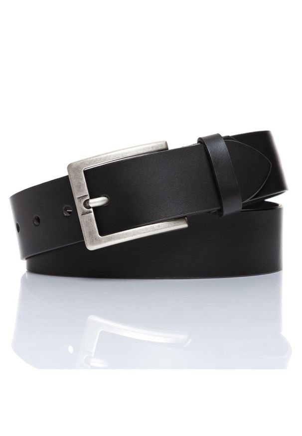 Tom Tailor - TOM TAILOR PASEK SKÓRZANY TM0184R01 791 40mm Gürtel Q.2647. Materiał: skóra. Wzór: paski. Styl: klasyczny