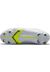 Buty piłkarskie Nike Mercurial Superfly 8 Academy FG/MG Jr CV1127 107 szare srebrny. Kolor: szary. Materiał: syntetyk, materiał. Szerokość cholewki: normalna. Sport: piłka nożna #7