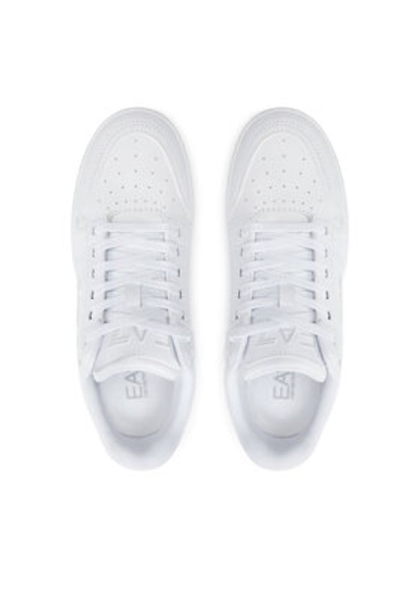 EA7 Emporio Armani Sneakersy X8X189 XK404 U260 Biały. Kolor: biały. Materiał: skóra