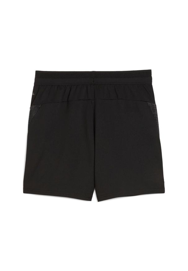 Puma - Krótka koszulka treningowa dla dzieci AC Milan 2025/26. Kolor: czarny. Długość: krótkie. Styl: sportowy