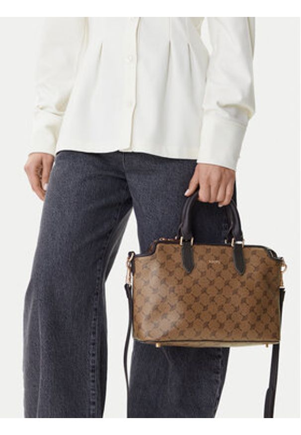 JOOP! Torebka Lauren 4140008263 Brązowy. Kolor: brązowy. Materiał: skórzane