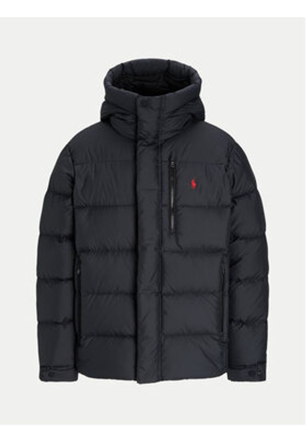 Polo Ralph Lauren Kurtka puchowa 710950911001 Czarny Regular Fit. Typ kołnierza: polo. Kolor: czarny. Materiał: syntetyk
