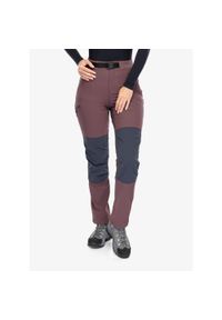 Spodnie trekkingowe damskie Black Diamond Alpine Hybrid Pants. Kolor: różowy