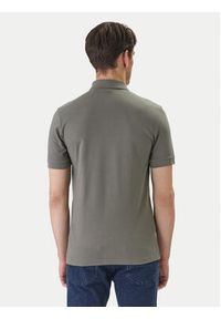 BOSS Polo Passenger 50507803 Szary Slim Fit. Typ kołnierza: polo. Kolor: szary. Materiał: bawełna #4