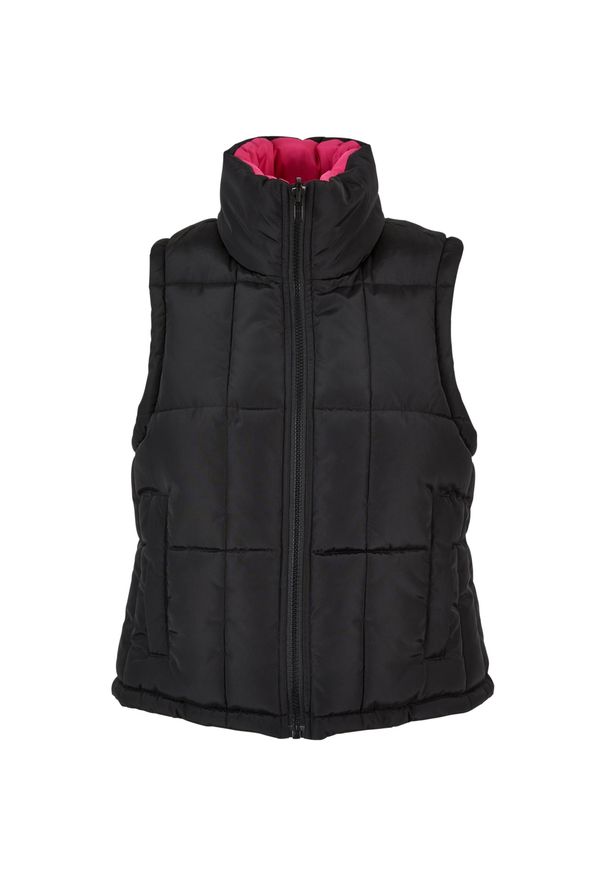 Damska kurtka puchowa Urban Classics. Kolor: różowy, wielokolorowy, czarny. Materiał: puch