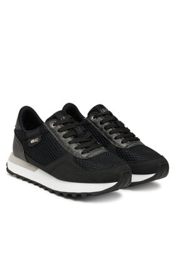 Liu Jo Sneakersy Evelyn 915 BF5057 TX500 Czarny. Kolor: czarny. Materiał: materiał