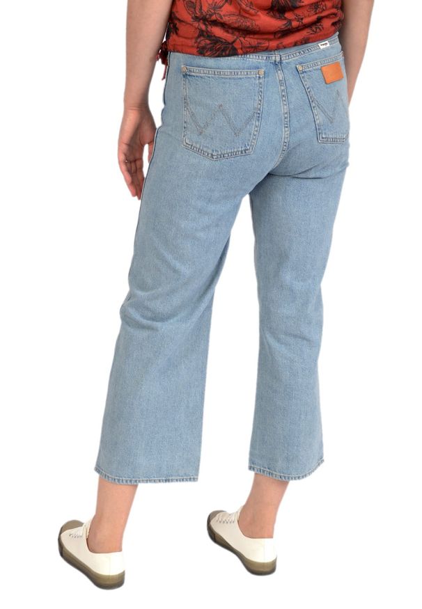 Wrangler - WRANGLER RETRO CROP BOYFRIEND DAMSKIE SPODNIE JEANSOWE TUBBLE B W29TFH17J 112128593. Styl: retro