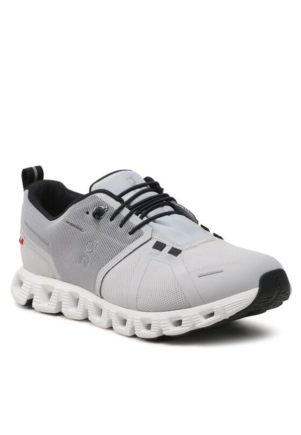 On Buty do biegania Cloud 5 Waterproof 5998837 Szary. Kolor: szary. Materiał: materiał