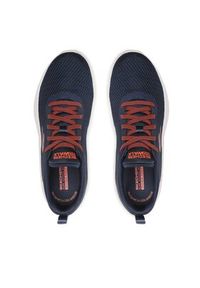 skechers - Skechers Sneakersy Go Walk Flex-Alani 124952/NVCL Granatowy. Kolor: niebieski. Materiał: materiał #2