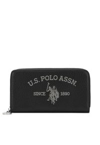 Portfel U.S. Polo Assn.. Kolor: czarny