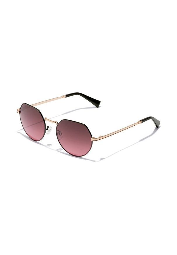 Hawkers Okulary przeciwsłoneczne damskie kolor różowy. Kształt: owalne. Kolor: różowy