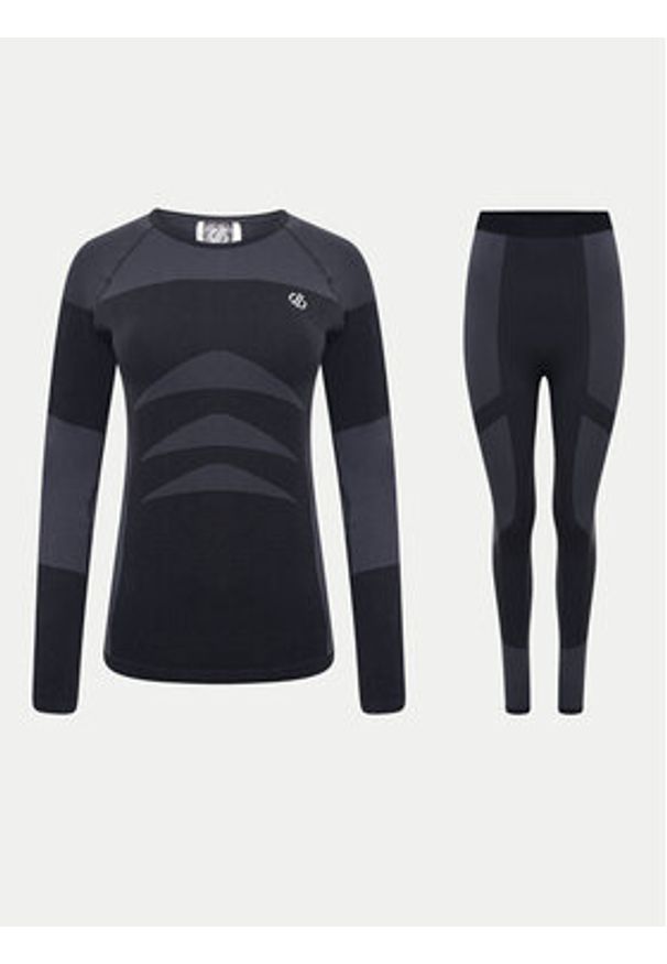 Dare2B Komplet bielizny termoaktywnej In The Zone III Bl Se DWU415 Szary Slim Fit. Kolor: szary. Materiał: syntetyk