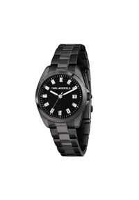 Karl Lagerfeld - KARL LAGERFELD Zegarek R0553101513 Czarny. Kolor: czarny