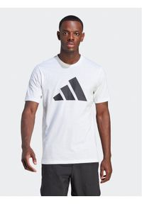Adidas - adidas T-Shirt Train Essentials Feelready Logo Training IM4373 Biały Regular Fit. Kolor: biały. Materiał: bawełna, syntetyk