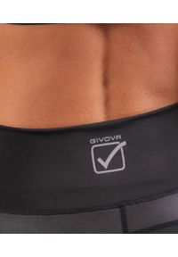 Legginsy Givova Eco Damskie Czarne L - Wygodne i Ekologiczne. Kolor: czarny. Materiał: elastan, poliester