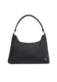 Calvin Klein Jeans Torebka Satin Nylon Small Shoulder Bag LV04K3219G Czarny. Kolor: czarny #2