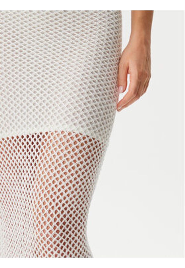 Guess Sukienka letnia E5GK07 Z3N30 Biały Regular Fit. Kolor: biały. Materiał: syntetyk. Sezon: lato