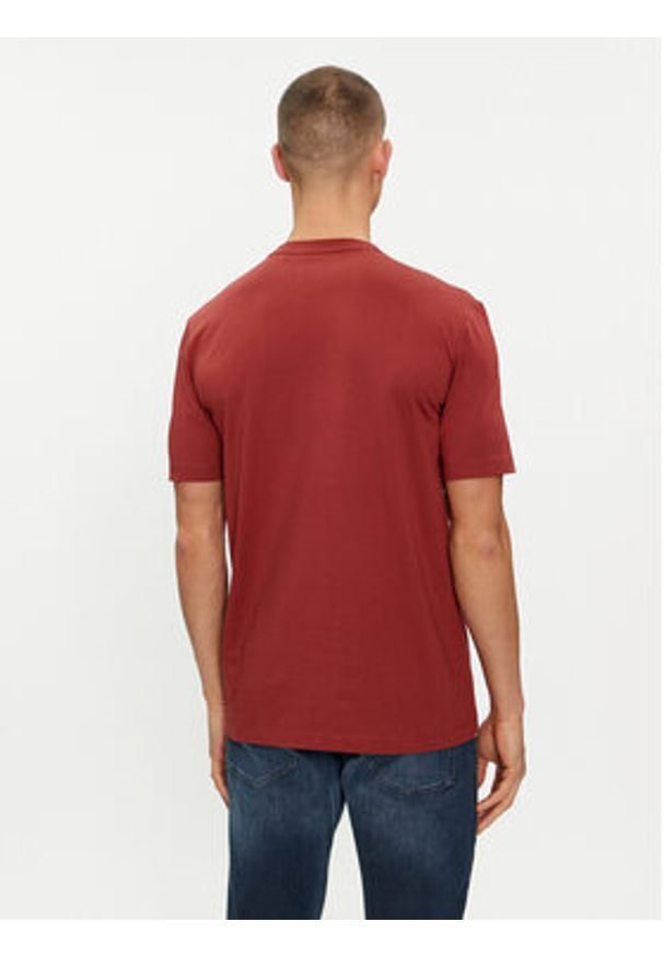 BOSS - Boss T-Shirt Thompson 15 50513382 Czerwony Regular Fit. Kolor: czerwony. Materiał: bawełna