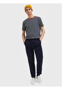 Selected Homme Spodnie materiałowe Selby 16085172 Granatowy Slim Fit. Kolor: niebieski. Materiał: materiał, syntetyk #5