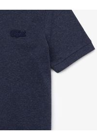 Lacoste - LACOSTE - Granatowy t-shirt polo ze ściągaczami Regular Fit. Okazja: na co dzień. Typ kołnierza: polo. Kolor: niebieski. Styl: klasyczny, casual #2