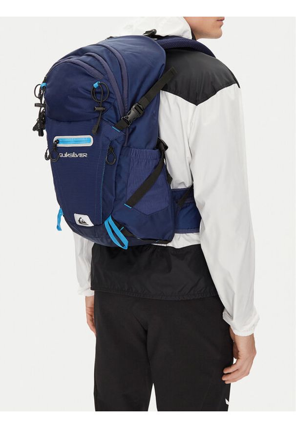Quiksilver Plecak QUIC-P-005-07 Granatowy. Kolor: niebieski. Materiał: materiał