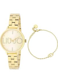 Zegarek Liujo Zegarek damski LIU JO TLJ2040 CYRKONIE złoty. Kolor: złoty #1