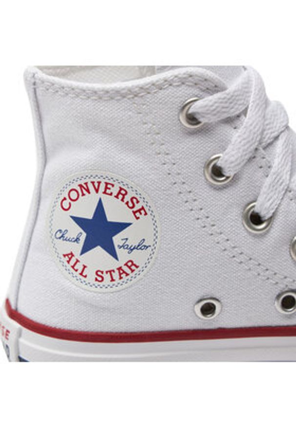 Converse Trampki Chuck Taylor All Star Eva Lift Canvas Platform 372860C Biały. Kolor: biały. Materiał: materiał. Obcas: na platformie