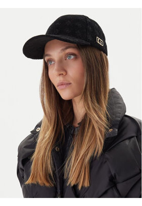 Guess Czapka z daszkiem AW5391 POL01 Czarny. Kolor: czarny. Materiał: bawełna